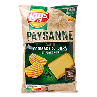 Чипсы Lay's Paysanne Fromage du Jura 120g со вкусом сыра и перца