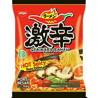 Лапша Nissin Hot Spicy Rasa Pedas 109g