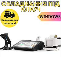 POS-комплект обладнання для торгових острівців одиничних товарів, Касове електронне торговельне обладнання для магазину мобільних