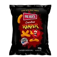 Острые снеки Herr's Cheese Curls Carolina Reaper Extra Hot 113g