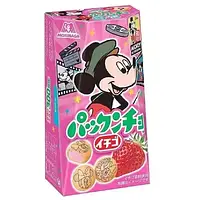 Печенье Morinaga Pakkuncho Disney Strawberry 61g