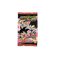 Вафля Dragon Ball Chou Senshi Sticker Wafer Chou Saikyou no HERO 15g