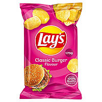 Чипсы Lay s Classic Burger Бургер 175g