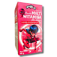 Леденцы Miraculous Lizaki Multi Witamina Клубника 5s 40g