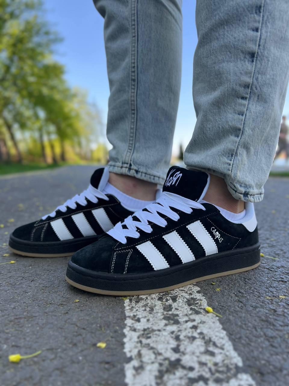 Кроссовки мужские Adidas Campus x Korn Black White кроссовки мужские ...