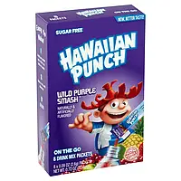 Порошковый напиток Hawaiian Punch Wild Purple Smash On the go 8 sticks без сахара 26g