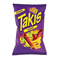 Снеки Takis Fuego Maestro Hot Chili Lime Tortilla Chips 90g