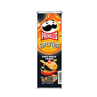 Чипсы Pringles Super Hot Spicy Garlic Prawn 110g China