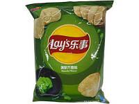 Чипсы Lay's Wasabi Flavored Potato Chips China 70g