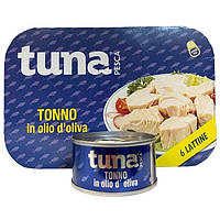 Тунец Tuna Pesca Tonno in olio d'oliva 6s 420g