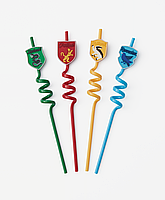 Трубочки straws with Harry Potter decoration Set of 4