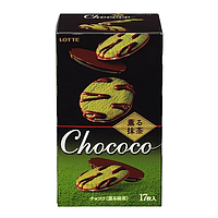 Печенье Lotte Chococo Matcha Матча 17s 98g