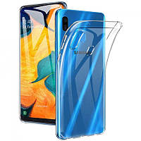 TPU чехол Epic Transparent 1,5mm для Samsung Galaxy A20 / A30 tal