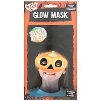 Маска Halloween Creepy Town Glow Mask Pumpkin Светящаяся