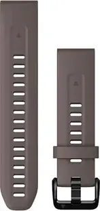 Ремінець для розумного годинника Silikonowy pasek QuickFit Fenix 7s Fioletowo-szary 20mm