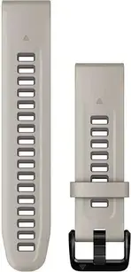 Ремінець для розумного годинника Garmin Silikonowy Pasek Quickfit 20 Mm Jasny Piaskowy/Orchideowy