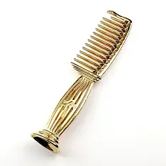 Металевий гребінець Y.S. Park (YS-628/MG Gold )