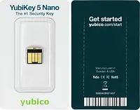 Ключ U2F Yubico YubiKey 5 Nano