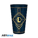 Подарунковий набір LEAGUE OF LEGENDS Hextech : склянка, блокнот А6 та значок, фото 2