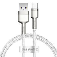 Дата кабель Baseus Cafule Metal Data USB to Type-C 66W (1m) (CAKF00010) tal