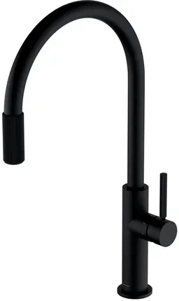 Кухонний змішувач Omnires Switch Czarny Mat SW9057FD1BL