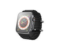 Розумний годинник Smart Watch Hoco Y1 Ultra TFT IP67 230 mAh Android и iOS Black FE, код: 7766220