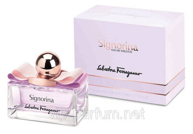 Salvatore Ferragamo Signorina туалетна вода 100 ml. (Сальваторе Феррагамо Сигнорина), фото 2