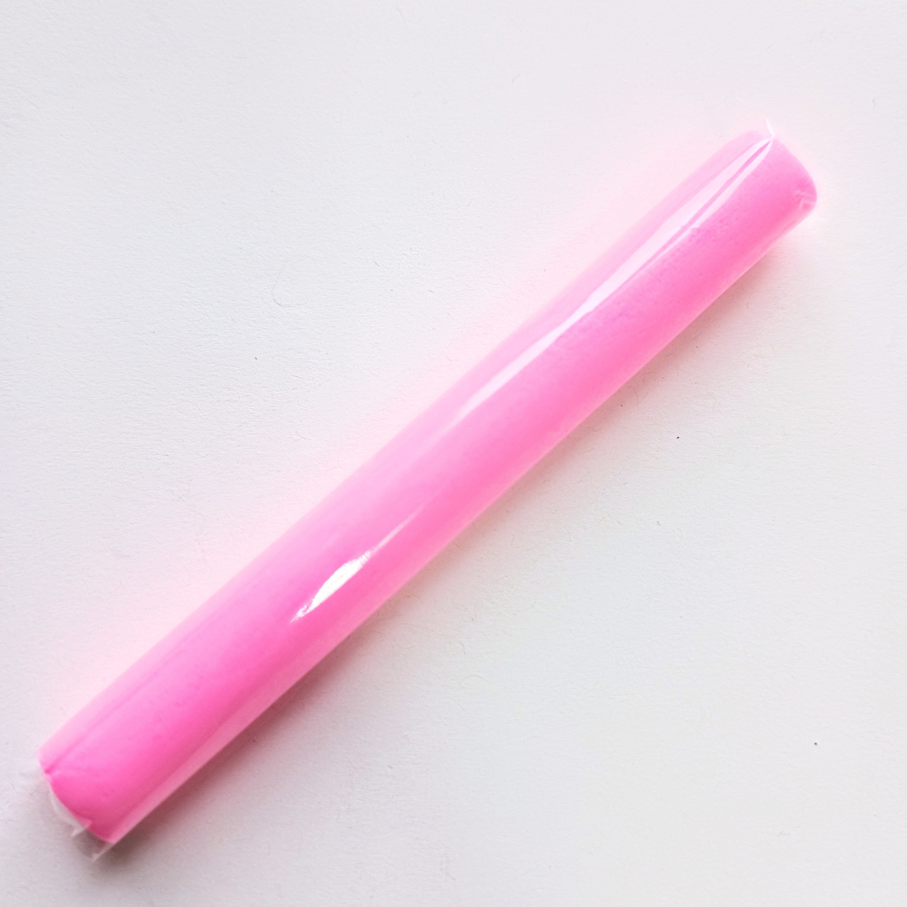 Полимерная глина Пластишка Пластика запекаемая палочка 17 грамм Светло-розовая флуоресцентная 0205 - фото 2 - id-p35270802