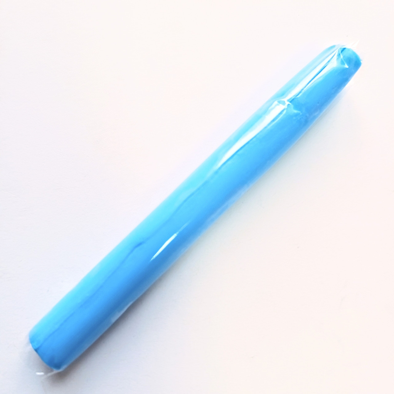 Полимерная глина Пластишка Пластика запекаемая палочка 17 грамм Голубая флуоресцентная 0208 - фото 2 - id-p1422948642