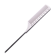 Гребінець з хвостиком Y.S.Park White 225 мм (YS-116 White)
