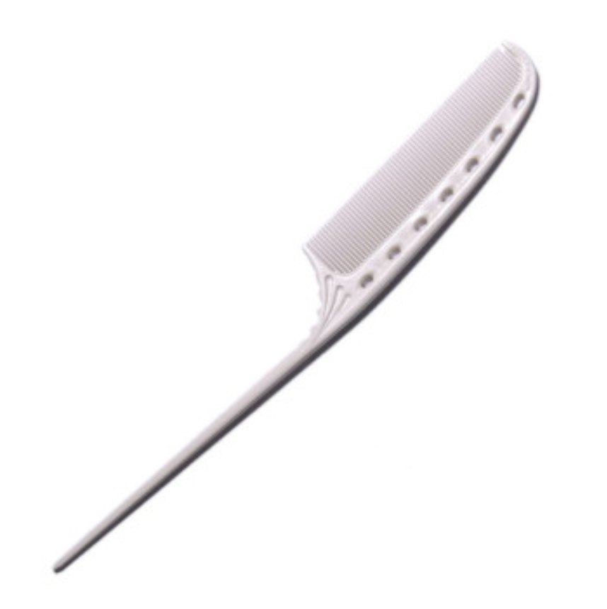 Гребінець з хвостиком Y.S.Park White 178 мм (YS-113 White)