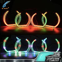 Ангельские глаза U Shape Crystal Angel Eyes BMW F10 F13 F30 F31 F34 RGB