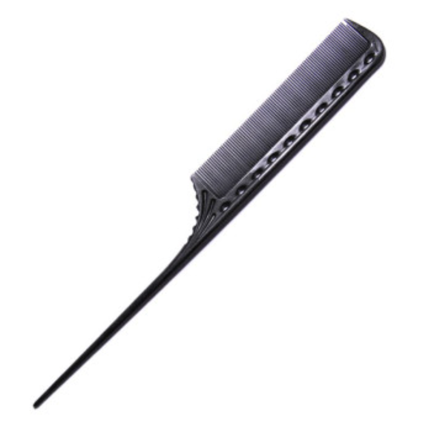 Гребінець з хвостиком Y.S.Park Carbon Black 220 мм (YS-111 Carbon Black)