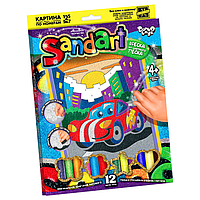 Фреска из песка своими руками SA-01 "SandArt" (Машинка) js