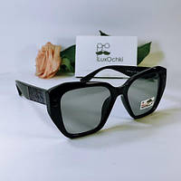 Женские солнцезащитные поляризованные фотохромные (хамелеон) очки