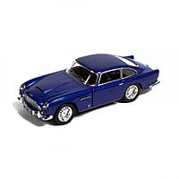 Коллекционная игрушечная машинка Aston Martin Vulcan KT5406W инерционная (Синий) js