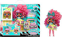 Лялька Лол Твінс підліток Свап Карлс L.O.L. Tweens Surprise Swap Curls-2-Crimps Cora Doll with 20+