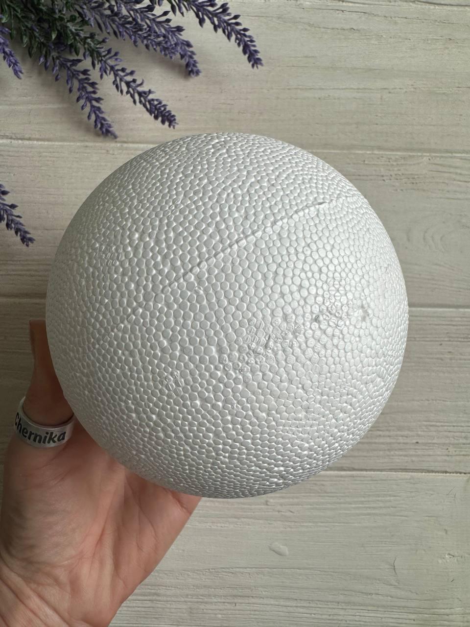 Куля пінопластова 12 см, 1 шт