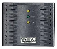 Стабилизатор напряжения релейный однофазный PowerCom TCA-1200 4xEURO Black