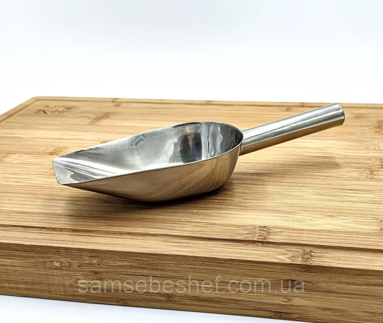 Совок для льоду з нержавіючої сталі 23 см, фото 1