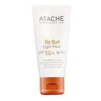 Солнцезащитный флюид для лица, шеи и декольте Atache Be Sun Light Fluid SPF50+ 50 мл