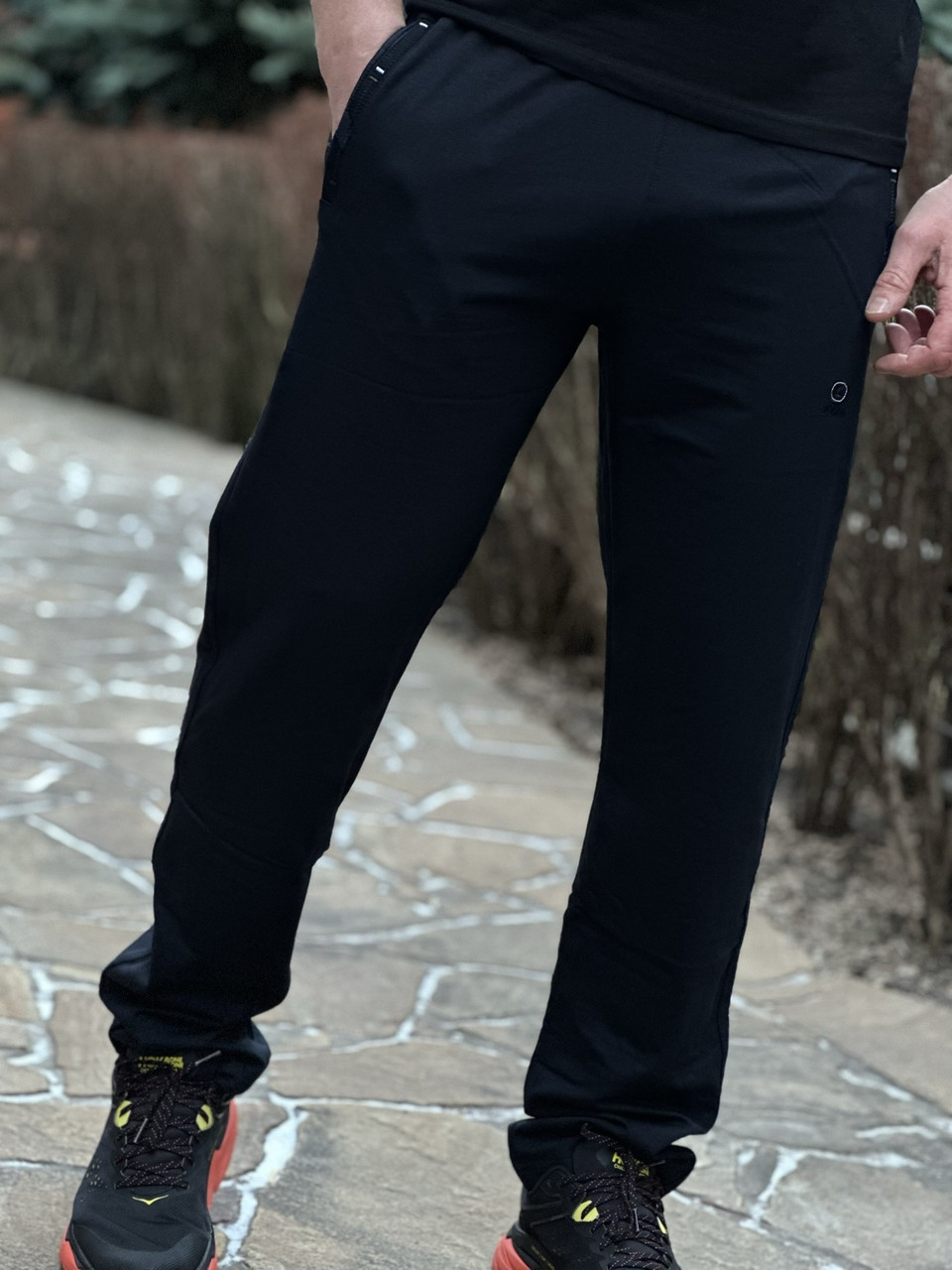 Спортивні штани Lonn чоловічі рівні M-XXXL, M, Темно-синій L, 48, Темно-синій
