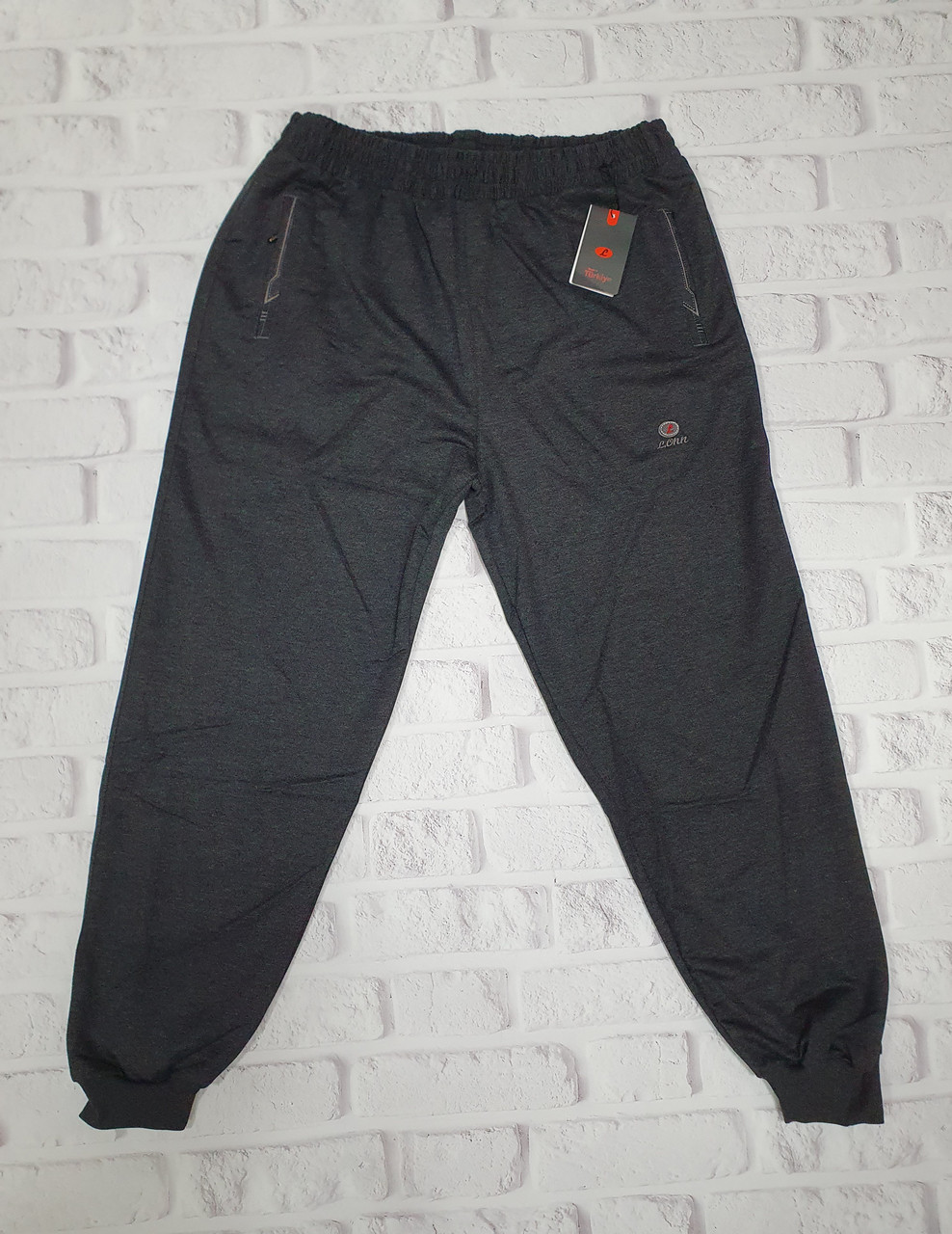 Спортивні штани Lonn чоловічі великі розміри 4XL-6XL, 4XL, Графіт