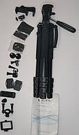 УЦЕНКА(нет 1 подставки)Высокий штатив для камеры Victiv NT70, 1,5м профессиональный сверхмощный штатив,трипод