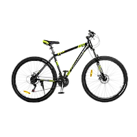 Велосипед CrossBike 29" Everest 2024 Рама-19" black-yellow