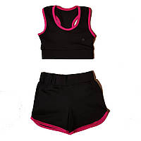 Дитячий спортивний комплект топ і шорти для гімнастики, хореографії та танців