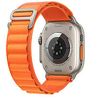 Ремешок Alpine Loop Orange для Apple Watch Ultra 49mm | 45mm | 44mm | 42mm