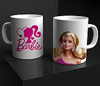 Чашка Barbie керамическая белая