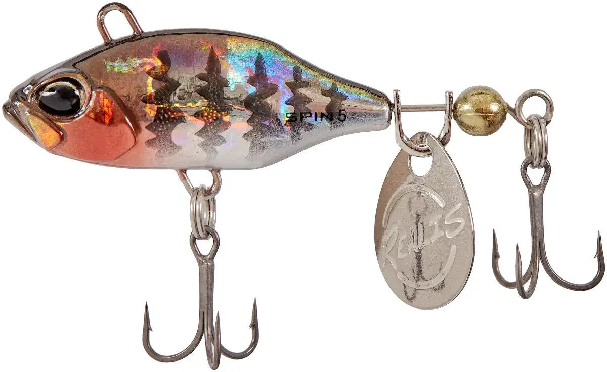 Тейл-спіннер DUO Realis Spin 40mm 14.0 g CDA3058 Prism Gill, фото 1