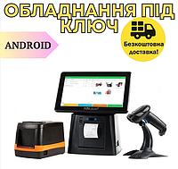 Сенсорный Android POS терминал 11,6" Selena со встроенным принтером с чувствительным touch screen